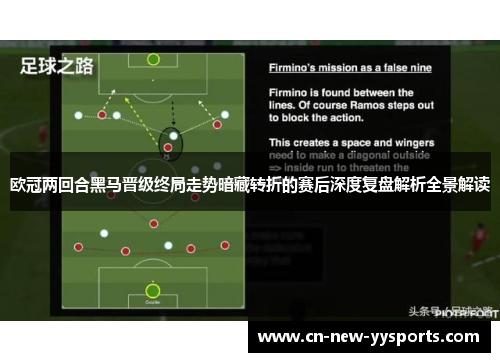 欧冠两回合黑马晋级终局走势暗藏转折的赛后深度复盘解析全景解读