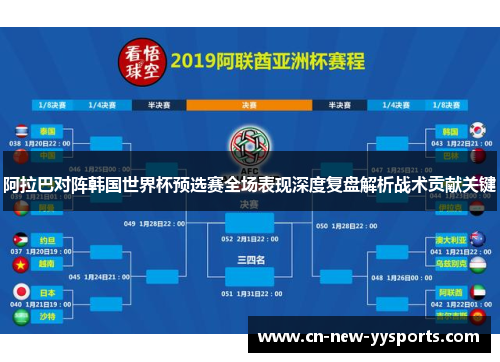阿拉巴对阵韩国世界杯预选赛全场表现深度复盘解析战术贡献关键
